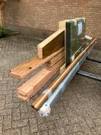 Lichtstraat 322x188  incl veiligheidsglas, Ophalen, Zo goed als nieuw, 250 cm of meer, Planken
