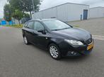Seat Ibiza 1.2TDI 55KW ST 2011 Zwart airco !!!, Voorwielaandrijving, 74 pk, 1199 cc, 600 kg