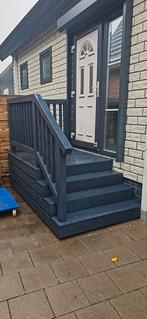 Prachtige opstap voor Chalet, Caravan, Tinyhouse, Ophalen of Verzenden