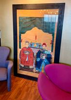 Oosters schilderij, Antiek en Kunst, Ophalen of Verzenden