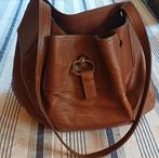 +Delvaux Faust – Vintage Bucket Bag, Sieraden, Tassen en Uiterlijk, Tassen | Damestassen, Ophalen, Gebruikt, Bruin, Handtas