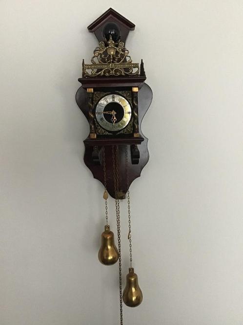 ✅  Working condition - Zaanse clock € 70 ✅, Antiek en Kunst, Antiek | Klokken, Ophalen