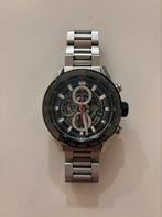 Tagheuer heuer 01 skelleton, Ophalen, Zo goed als nieuw, Staal, TAG Heuer