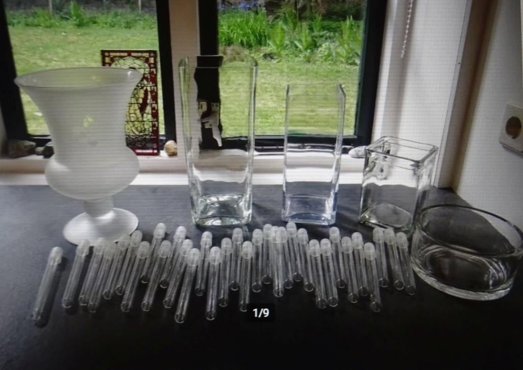 Verschillende glazen., Ophalen