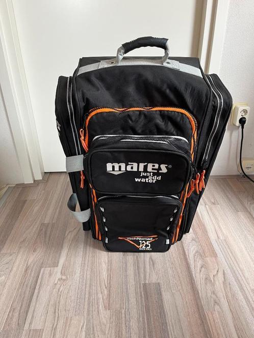 Mares Duiktas TechNomad 125 Backpack, Watersport en Boten, Duiken, Gebruikt, Overige typen, Verzenden