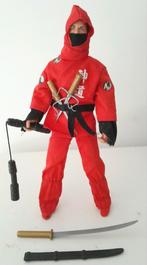 Vintage Action Man Crimson Ninja Warrior Hasbro, Ophalen of Verzenden, Zo goed als nieuw