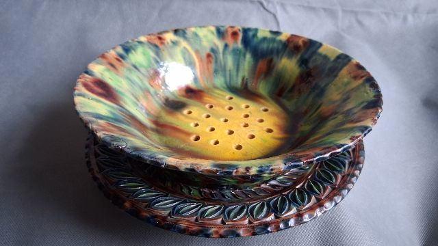 Antieke Friese kerfsnede fruit test, Antiek en Kunst, Antiek | Keramiek en Aardewerk, Ophalen of Verzenden