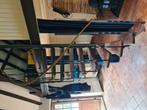 Retro spil trap van staal en hardhout., Doe-het-zelf en Verbouw, Ladders en Trappen, Ophalen of Verzenden, Zo goed als nieuw, Trap