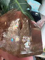 A+++ Amazing Diamond Window Brazilian Citrine with Rainbows, Ophalen of Verzenden