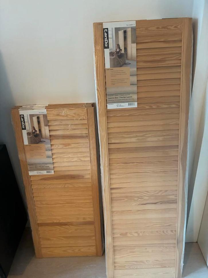 CanDo Louvre Deuren - Nieuw in Verpakking!, Doe-het-zelf en Verbouw, Deuren en Horren, Nieuw, Binnendeur, Minder dan 200 cm, Minder dan 80 cm