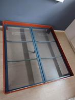 Auping Auronde 180-200 kersen, Huis en Inrichting, Slaapkamer | Bedden, Ophalen, Gebruikt, Bruin, Tweepersoons