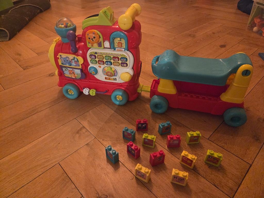 VTech locomotief, Kinderen en Baby's, Speelgoed | Vtech, Ophalen, Gebruikt, 6 maanden tot 2 jaar