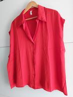 Mooie satijn rode blouse Mango --NIEUW--, Kleding | Dames, Blouses en Tunieken, Mango, Maat 46/48 (XL) of groter, Nieuw, Ophalen of Verzenden