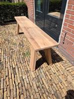 Eiken bankje, Ophalen, Zo goed als nieuw, Hout
