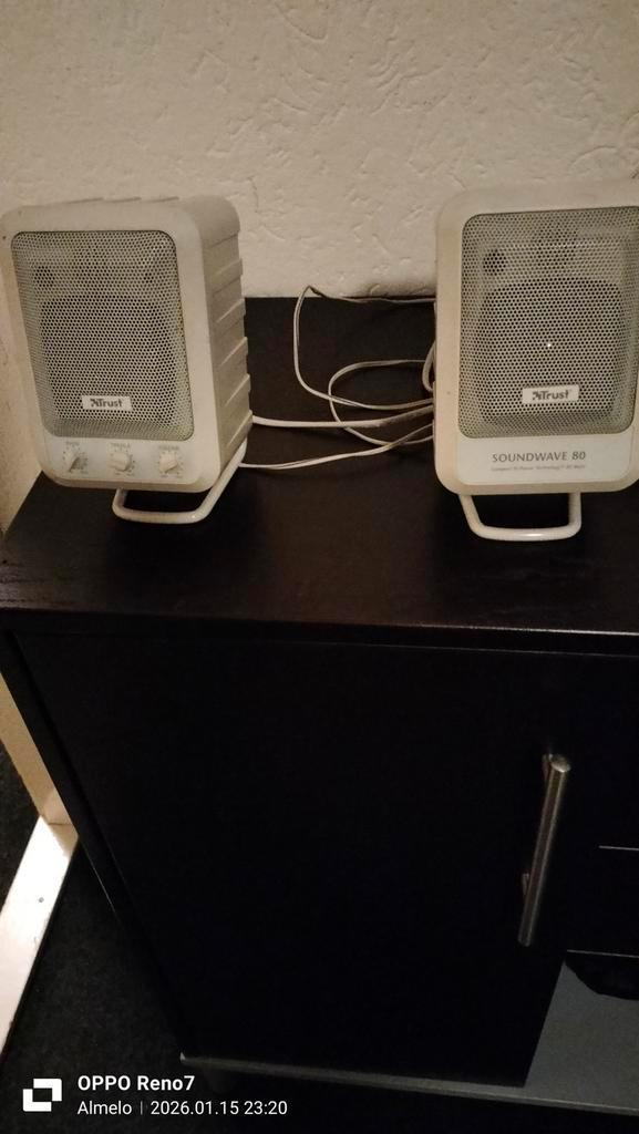 Trust Soundwave 80 Speakers - Goed geluid!, Computers en Software, Pc speakers, Gebruikt, Ophalen of Verzenden