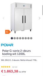 Polar G-serie Koelkast 2-deurs 1200L, Ophalen, Zo goed als nieuw