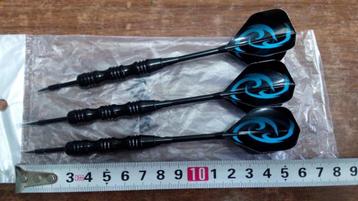 Dartpijlen Set Blauw Zwart / Darts Dart Pijlen Pijltjes  beschikbaar voor biedingen