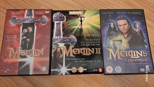 SAM NEILL Rutger Hauer MERLIN miniseries compleet apprentice, Cd's en Dvd's, Dvd's | Science Fiction en Fantasy, Zo goed als nieuw