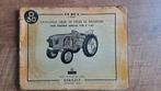 Onderdelencatalogus Renault D30 type R.7 051 tractor trekker, Ophalen of Verzenden, Gelezen, Catalogus