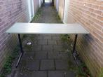 vintage / retro tafel, 50 tot 100 cm, Gebruikt, Rechthoekig, Ophalen