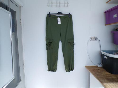 Gave groene broek Zhenzi Cargo Baggy Fit S - 42/44 nieuw!, Kleding | Dames, Grote Maten, Nieuw, Broek of Spijkerbroek, Groen, Ophalen of Verzenden