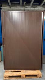 Metalen schuifdeurkast 135x50x195cm, Ophalen, Gebruikt, 100 tot 150 cm, Met slot