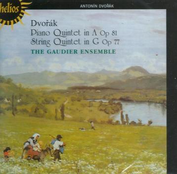 NIEUW Dvorak: Quintets / The Gaudier Ensemble 