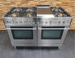 🔥Luxe Boretti Fornuis 120cm RVS 2 multifunctionele ovens!, 60 cm of meer, Ophalen of Verzenden, Zo goed als nieuw, Energieklasse A of zuiniger