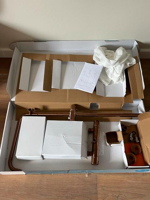 Atlantic Douchesysteem Koper Nieuw in Doos, Huis en Inrichting, Badkamer | Badkamermeubels, Nieuw, Overige typen, Minder dan 100 cm
