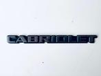OEM VW GOLF MK1 NOS "CABRIOLET" achterembleem, Ophalen of Verzenden, Nieuw, Volkswagen
