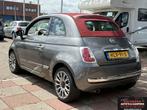 Fiat 500 1.2 Popstar cabrio, Gebruikt, 4 cilinders, Leder en Stof, Bedrijf