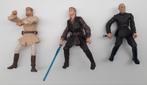 Star Wars Hasbro 2001 figuren Anakin, Obi-Wan & Count Dooku, Verzamelen, Star Wars, Ophalen of Verzenden, Gebruikt, Actiefiguurtje
