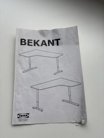 Ikea Bekant hoekbureau - Wit, hoek links - afbeelding 5