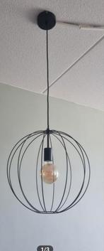 Hanglamp zwart industrieel nieuwstaat (eventueel 2 stuks, Ophalen of Verzenden, Zo goed als nieuw, Minder dan 50 cm