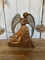 Engel 14cm met waxinelichthouder, Overige materialen, Gebruikt, Overige kleuren, Ophalen of Verzenden