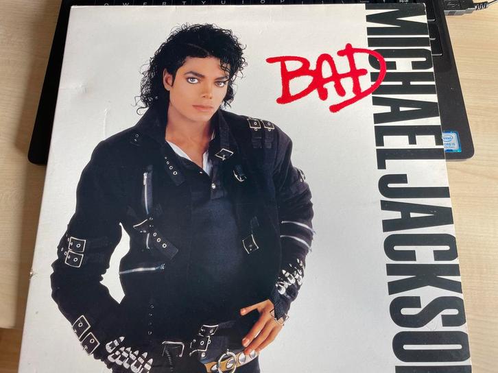 Michael Jackson - BAD LP gatefold, Cd's en Dvd's, Vinyl | Pop, Gebruikt, 1980 tot 2000, 12 inch, Ophalen of Verzenden