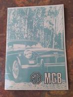 MG-B onderhoud - en instructieboekje, Ophalen of Verzenden
