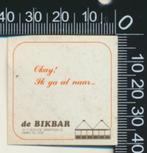 Sticker: De Bikbar - Emmen, Verzamelen, Stickers, Ophalen of Verzenden, Zo goed als nieuw, Bedrijf of Vereniging