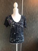 Shirt desigual dames maat S, Blauw, Ophalen of Verzenden, Zo goed als nieuw, Korte mouw
