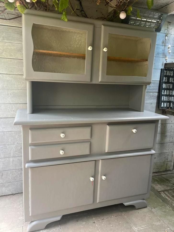 Buffetkast vintage, Huis en Inrichting, Kasten | Buffetkasten, Zo goed als nieuw, 150 tot 200 cm, 100 tot 150 cm, 25 tot 50 cm