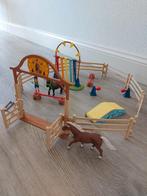 Schleich 42481 Complete set met leuk parkour en pony's, Kinderen en Baby's, Speelgoed | Playmobil, Ophalen of Verzenden, Zo goed als nieuw