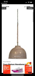 Coco roeten hanglamp nieuw, Ophalen of Verzenden, Zo goed als nieuw, Minder dan 50 cm