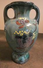 Vaas, 2 oren, urn vaas GOUDA aardewerk [1608-B], Ophalen