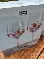 4 (of6) nieuwe Kuhn Rikon gin tonic glazen, Verzamelen, Glas en Borrelglaasjes, Ophalen, Nieuw, Overige typen