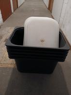 Ikea Bakken met Deksel - 7 stuks, Huis en Inrichting, Ophalen, Gebruikt, Minder dan 50 cm, Minder dan 50 cm