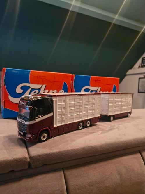 mooie Scania Evers, Hobby en Vrije tijd, Modelauto's | 1:50, Zo goed als nieuw, Bus of Vrachtwagen, Wsi, Ophalen of Verzenden