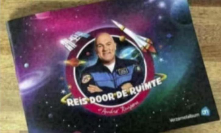 Reis door de ruimte plaatjes, stickers kaartjes Albert Heijn, Verzamelen, Supermarktacties, Albert Heijn, Ophalen of Verzenden