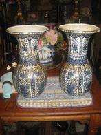 Hollands 2x Boch Blauwe Delfts vazen, Ophalen