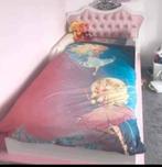 Mooie prinsessen bed + Bureau, Kinderen en Baby's, Kinderkamer | Bedden, Ophalen of Verzenden, Zo goed als nieuw, 180 cm of meer
