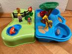 Playmobile meeneem koffer met dierentuin en waterpartij, Ophalen of Verzenden, Gebruikt, Complete set